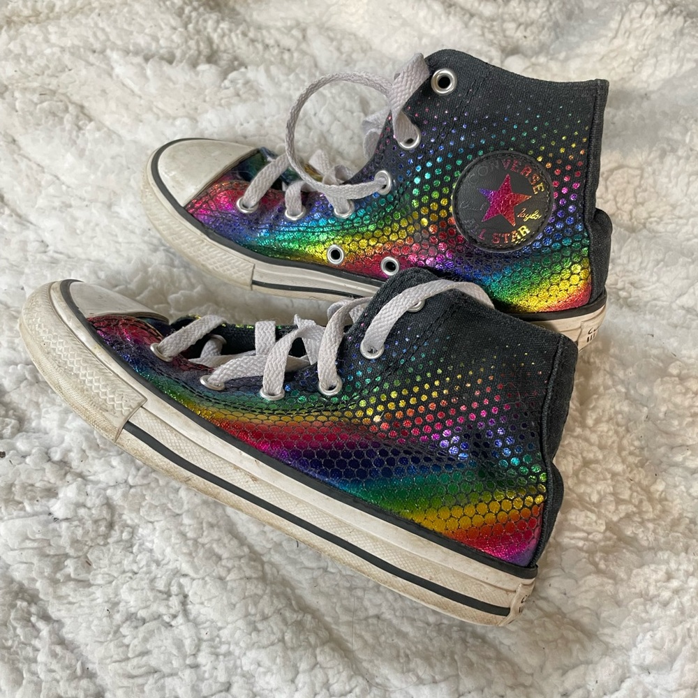 Converse Kids Multicolor High-Top Sneakers